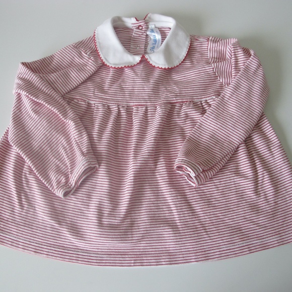 The bubble bee Other - The Bubble Bee Toddler Girl's Peter Pan Collar Blouse Top Shirt Size 5 GUC